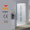 Wooden white lacquered glass doors